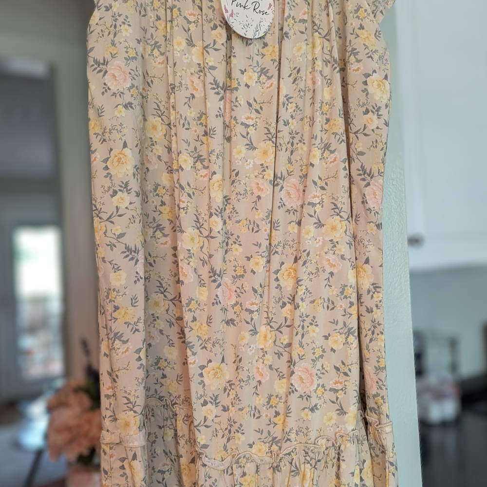 Floral Print Skirt
